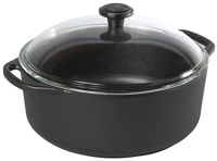 Bild på Gryta rund 5,5 L med glaslock