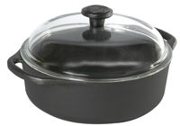 Bild på Gryta rund 3 L med glaslock