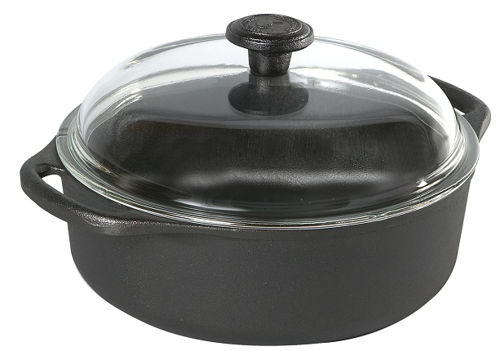 Bild på Gryta rund 3 L med glaslock