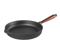 Bild på Traktörpanna 28 cm med trähandtag.(utan glaslock)