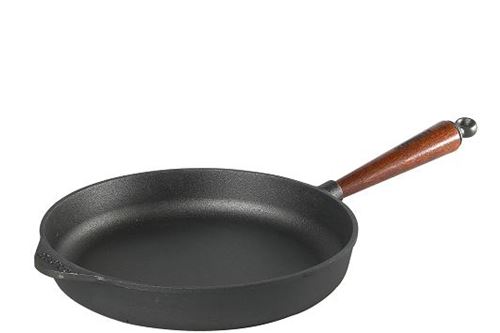 Bild på Traktörpanna 28 cm med trähandtag.(utan glaslock)