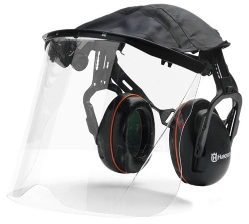 Bild på HUSQVARNA Hörselskydd med plexivisir