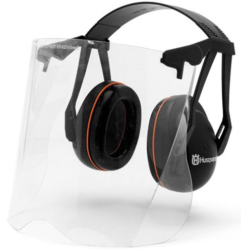 Bild på HUSQVARNA Hörselskydd Gardener med plexivisir