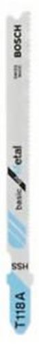 Bild på Bosch Sticksågsblad T118A Metall 5st