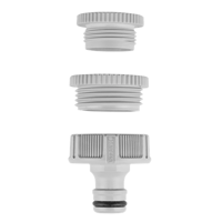 Bild på GARDENA Krankoppling 1" med adapter för 3/4" och 1/2" 18224-24