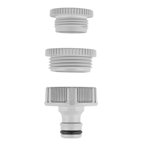 Bild på GARDENA Krankoppling 1" med adapter för 3/4" och 1/2" 18224-24