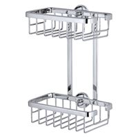 Bild på BADRUMSHYLLA ALUXX DUBBEL TESA