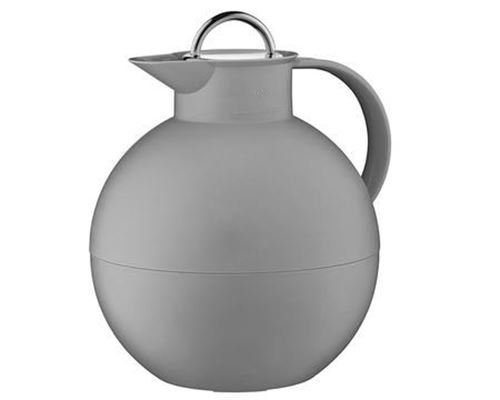 Bild på Kulan termoskanna med stålpropp frostad grafitgrå