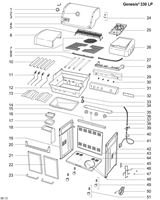 Bild på Weber® Crossovertube Genesis 330 (2013-) Nr.8