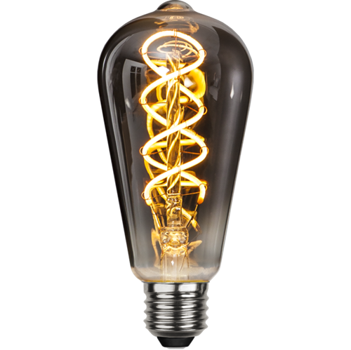 Bild på LED-LAMPA E27 ST64 DECOLED SPIRAL SMOKE