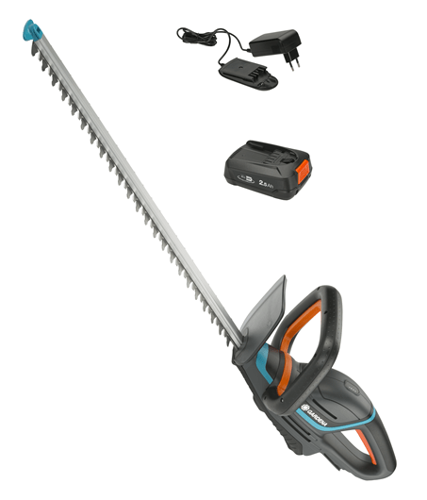 Bild på GARDENA Häcksax ComfortCut 60/18 V P4A, 2,5 Ah Komplett set 14731-20