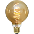 Bild på LED-LAMPA E27 G95 DECOLED SPIRAL AMBER