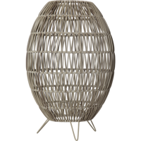 Bild på LAMPSKÄRM LINDE 46cm GRÅBEIGE