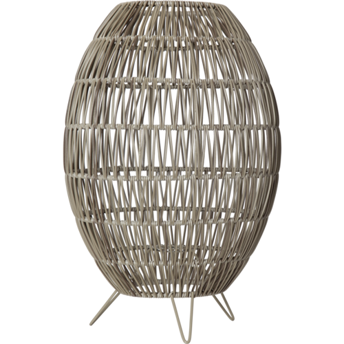 Bild på LAMPSKÄRM LINDE 46cm GRÅBEIGE