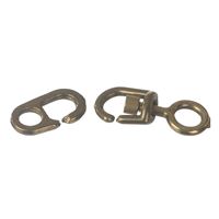 Bild på Flaggclips med lekare Mässing