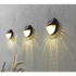 Bild på SOLCELLS-VÄGGLYKTA 3-PACK FENCY BRUN