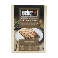 Bild på Weber® Rökplanka - Cederträ 4-pack Portionsstorlek