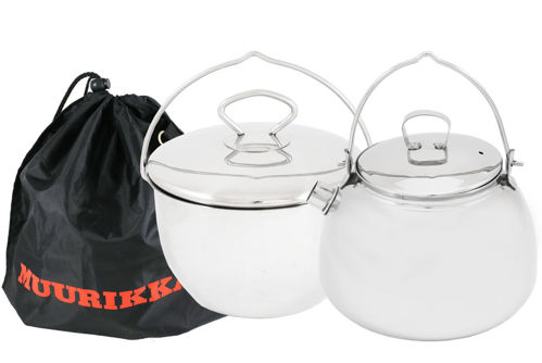 Bild på MUURIKKA Set för öppen eld Rostfritt