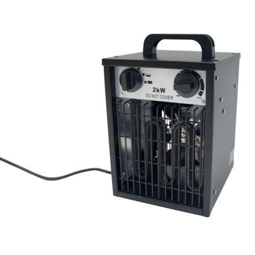 Bild på VÄRMEFLÄKT 2KW FYRKANTIG Termo