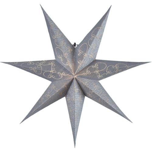 Bild på PAPPERSSTJÄRNA DECORUS Silver 60 cm