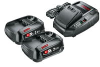 Bild på BOSCH Batteriset 18V 2X2,5A M/Laddare AL1830CV