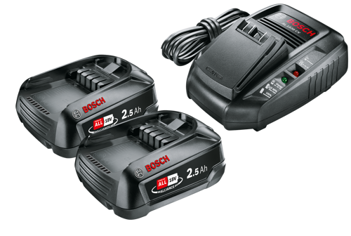 Bild på BOSCH Batteriset 18V 2X2,5A M/Laddare AL1830CV