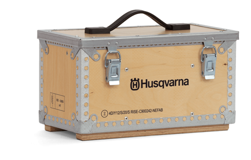 Bild på HUSQVARNA Batteribox Trä