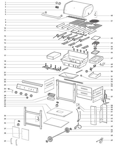 Bild på Weber® Crossoverrör Sear Genesis II EP/SP-4XX från 2019