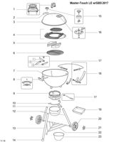 Bild på Weber® Komplett lockhållare Nr.18