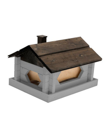 Bild på NYBY Fågelbord Jätte Grå/Svart