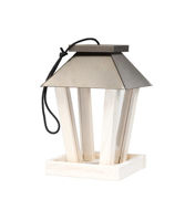 Bild på NYBY Fågelmatare Vit, Frostat koppartak