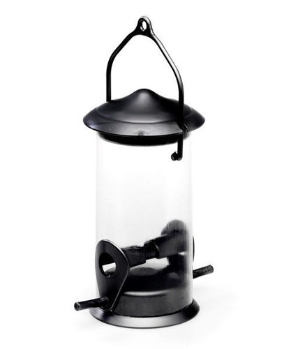 Bild på NYBY Fågelmatare Rör 15cm Svart