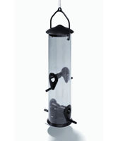 Bild på NYBY Fågelmatare Rör 30 cm Svart