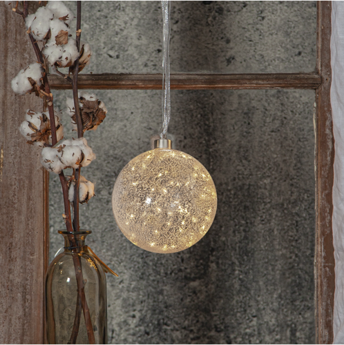 Bild på GLASKULA GLOW SNOW