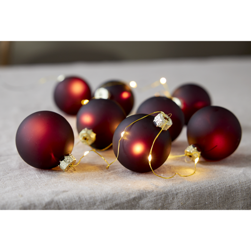 Bild på LJUSSLINGA BLISS Röd