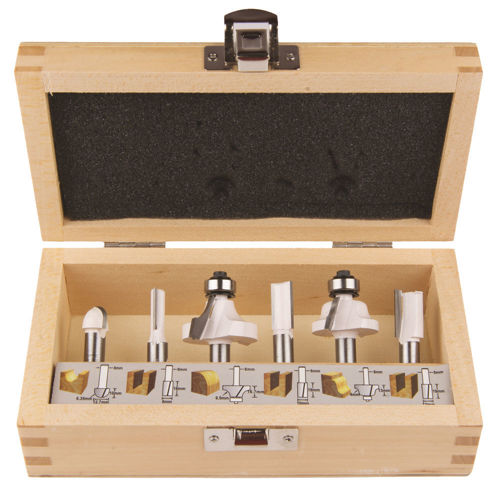 Bild på Makita D-53540 Frässet, 6 delar