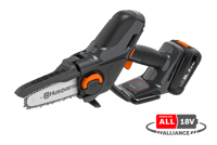 Bild på HUSQVARNA Aspire™ P5 Grensåg - med batteri 18-B45 (2,5 Ah) och laddare