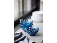Bild på Lyngby Glas Sorrento Skål Dia 12 cm 4 st Blå