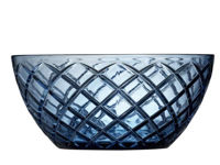 Bild på Lyngby Glas Sorrento Salladsskål Dia 24 cm 1st Blå