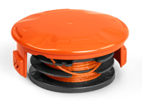 Bild på HUSQVARNA Spole med lina samt lock. A15B