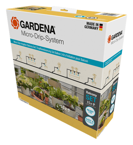 Bild på GARDENA Micro-Drip Startset Balkong (15 plantor) 13401-20