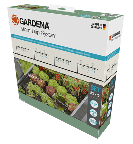 Bild på GARDENA Micro-Drip Startset Pallkrage (35 plantor) 13455-20