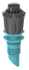 Bild på GARDENA Micro-Drip Micro Sprinkler 360° (5 st.) 13322-20