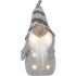 Bild på Dekorationsfigur Joylight TOMTE Grå. 40 cm.