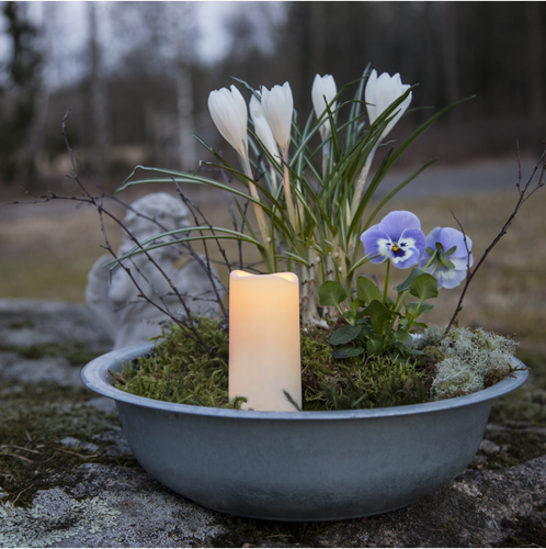 Bild på LED Blockljus SERENE 10 cm