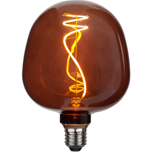 Bild på LED-lampa E27 G125 DECLED MÖRKBRUN