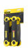 Bild på STANLEY® Insexnycklar 1,5 - 8mm &  5/64" - 1/4" ihopfällbart 17 st. 2-69-267