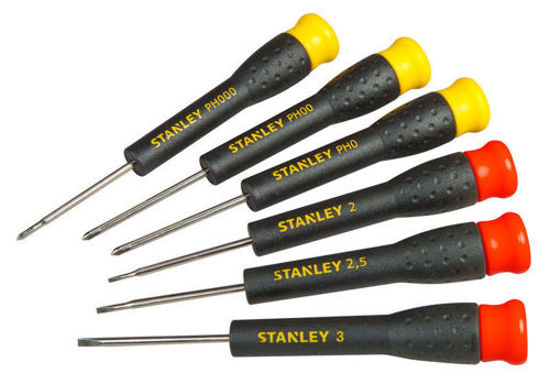Bild på STANLEY® Skruvmejselsats Precision 6 delar STHT0-62632