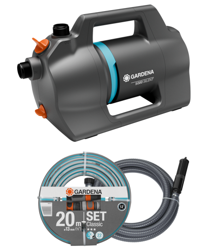 Bild på GARDENA Trädgårdspump 5000 Silent Set 9081-20