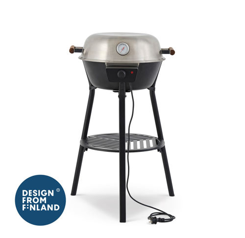 Bild på MUURIKKA Elgrill 2200W SVART 48LL